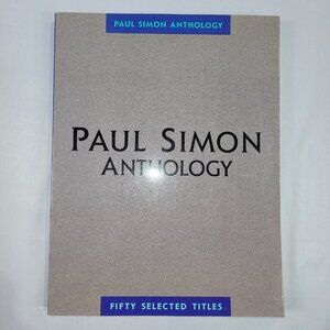 Paul Simon Anthology Guitar Lyrics Music Song Book